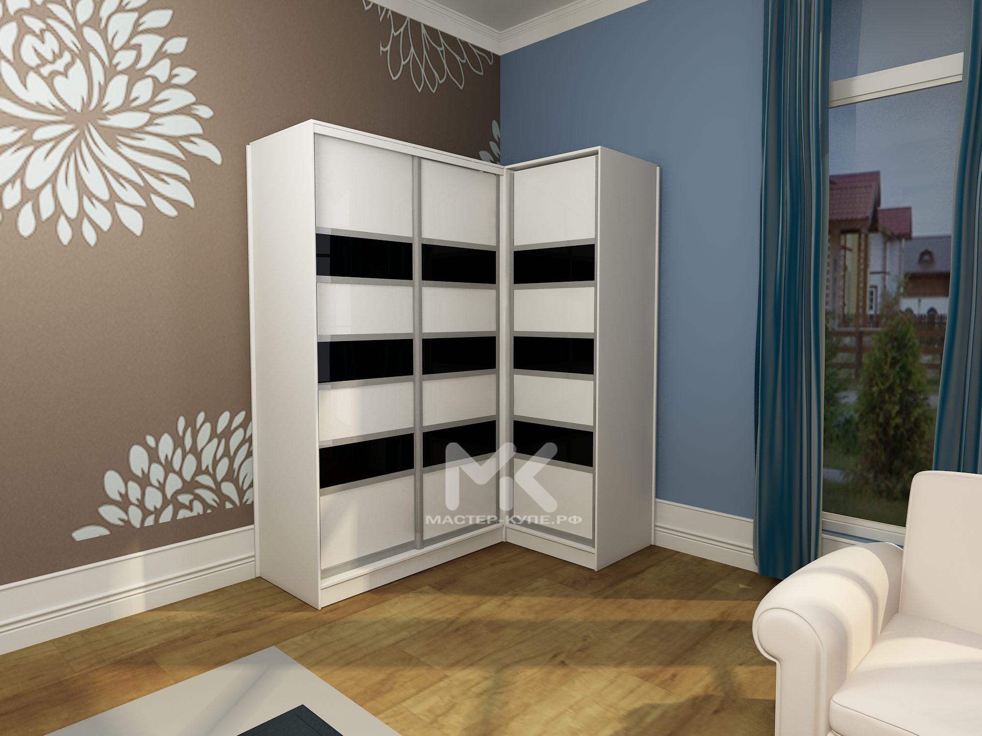 COLOR ZEBRA WHITE D3 (Т3)