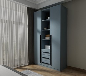Распашной 3х секционный шкаф Ш3-39